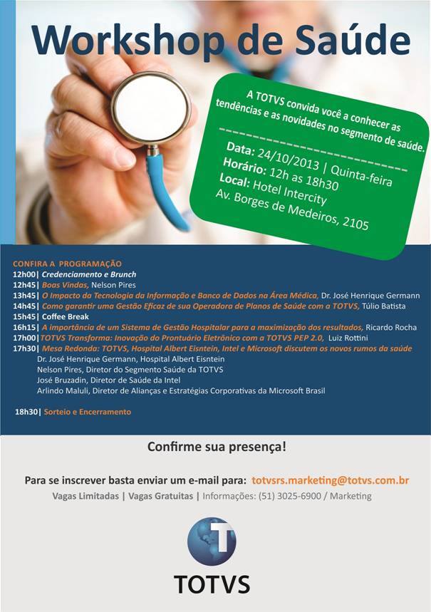 WORKSHOP TOTVS SAUDE