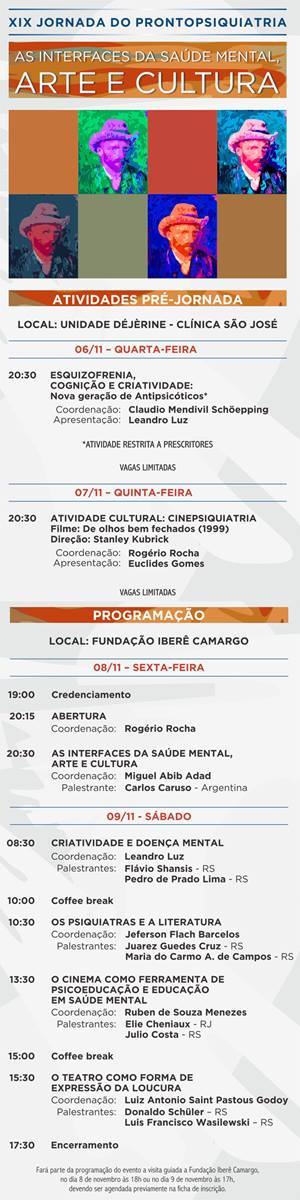 XIX Jornada do Prontopsiquiatria