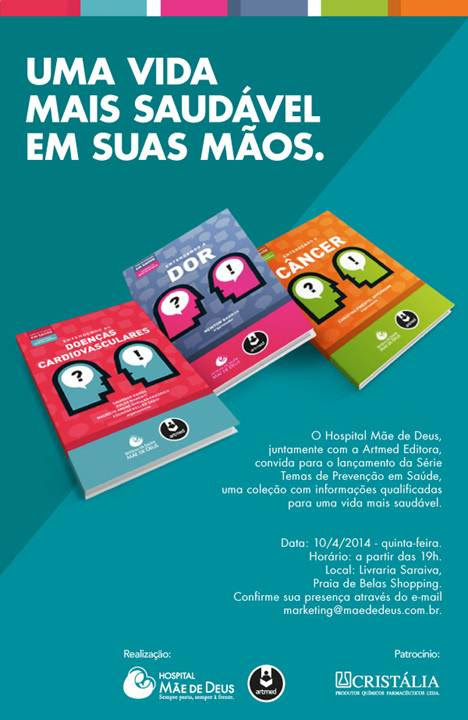 Lançamento Livro HMV ARTMED 10abril
