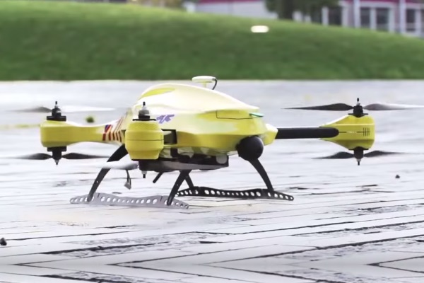 Drone-ambulância pode revolucionar o atendimento de emergência