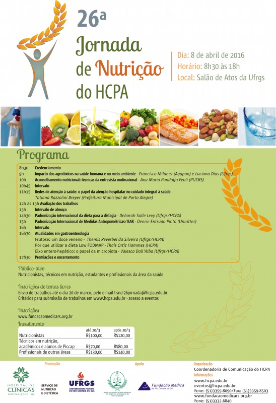 jORNADA DE nUTRIÇÃO Folder Virtual