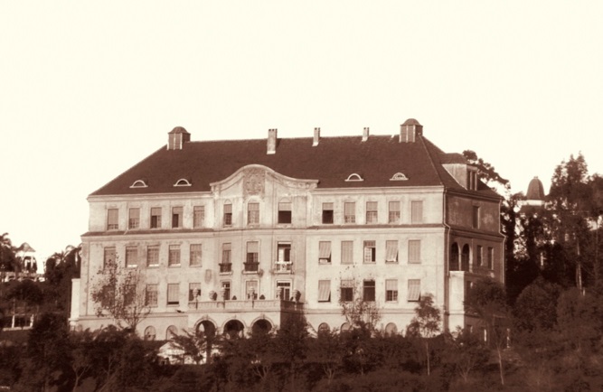 Prédio do Hospital "Alemão", início da história do Hospital Moinhos