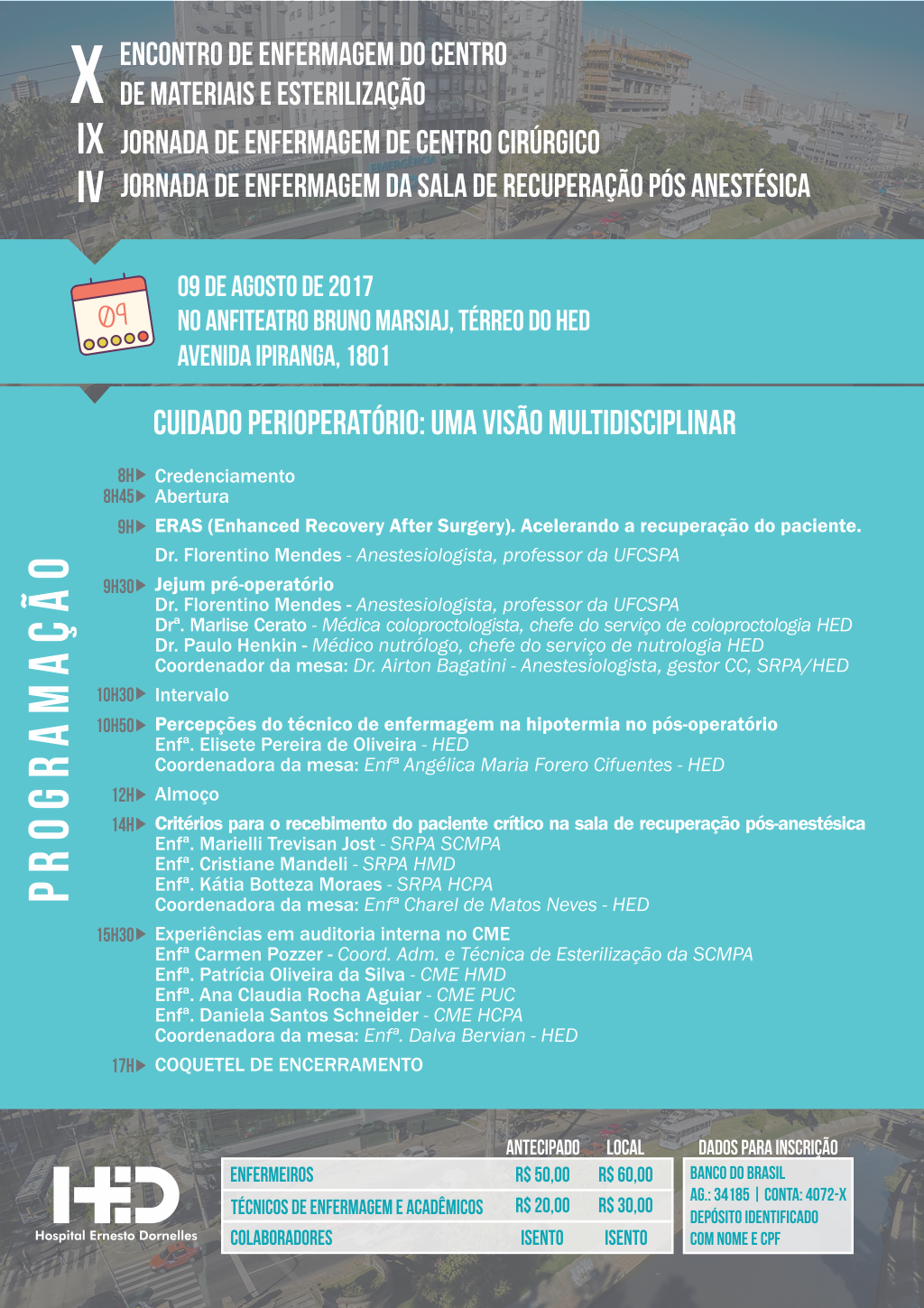Cartaz - Jornada centro cirurgico
