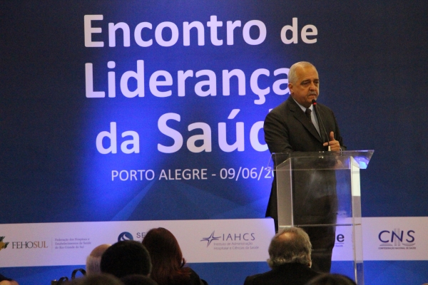João de Lucena Gonçalves, da CNS e FEHERJ