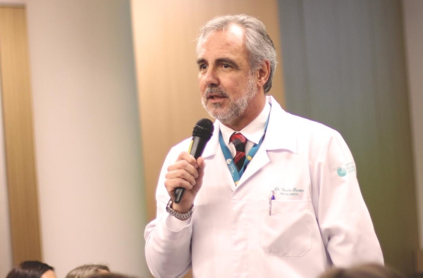 Barrios "Iremos reforçar nosso destaque na oncologia nacional para iniciativas de prevenção contra a doença"