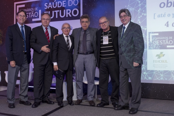 Flávio Borges, Henri Chazan, Alceu Alves, Evandro Tinoco, Fábio Gandour e Cláudio Allgayer