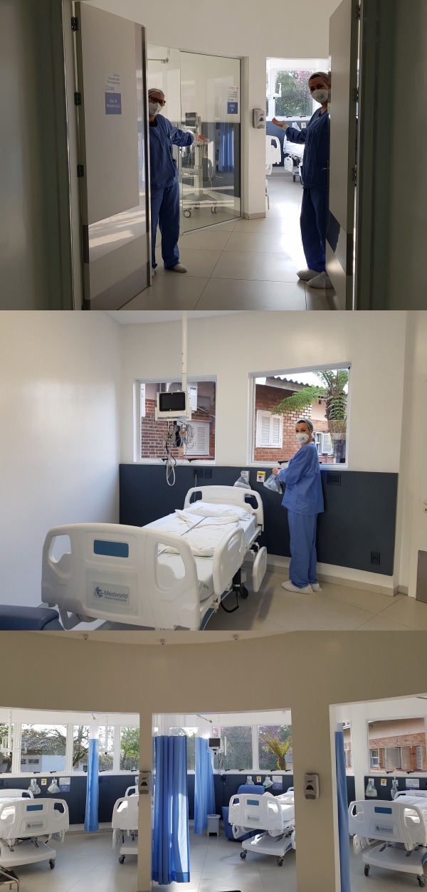 Tacchini Sistema de Saúde conclui reforma da sala de recuperação do Hospital São Roque_