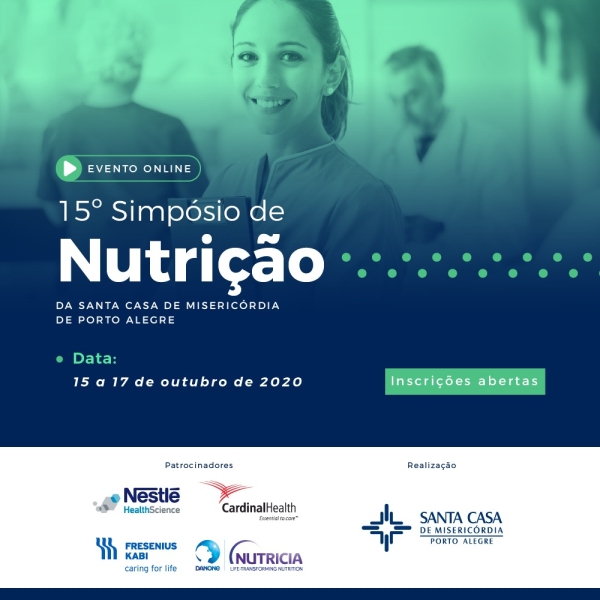 15º Simpósio de Nutrição Alimentação na pandemia Santa Casa de Misericórdia de Porto Alegre