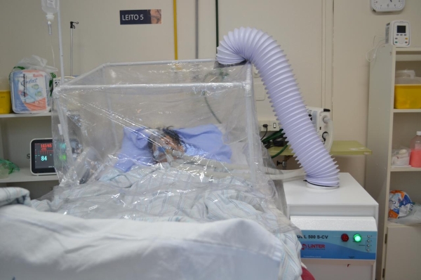 Hospital Virvi Ramos e Uniftec testam nova forma de utilização de ventilação não invasiva-