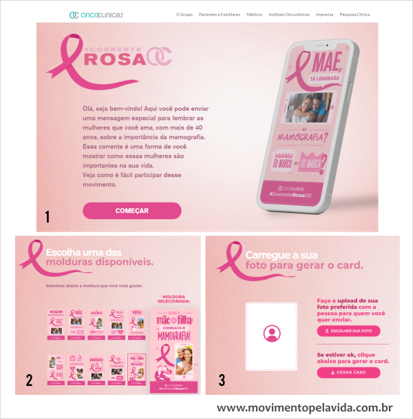 oncoclinas outubro rosa