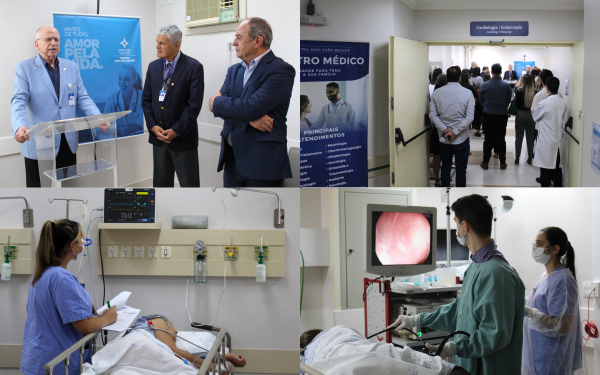 Hospital Dom João Becker inaugura estrutura para endoscopia e exames similares -
