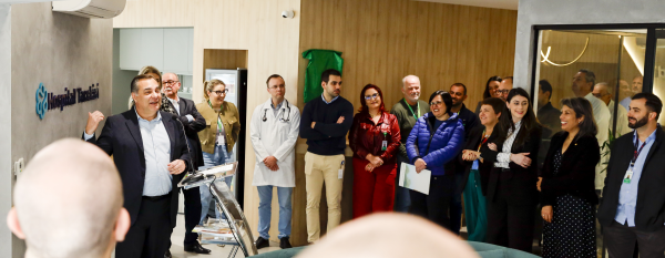 Hospital Tacchini inaugura novo espaço profissional e de convivência médica-