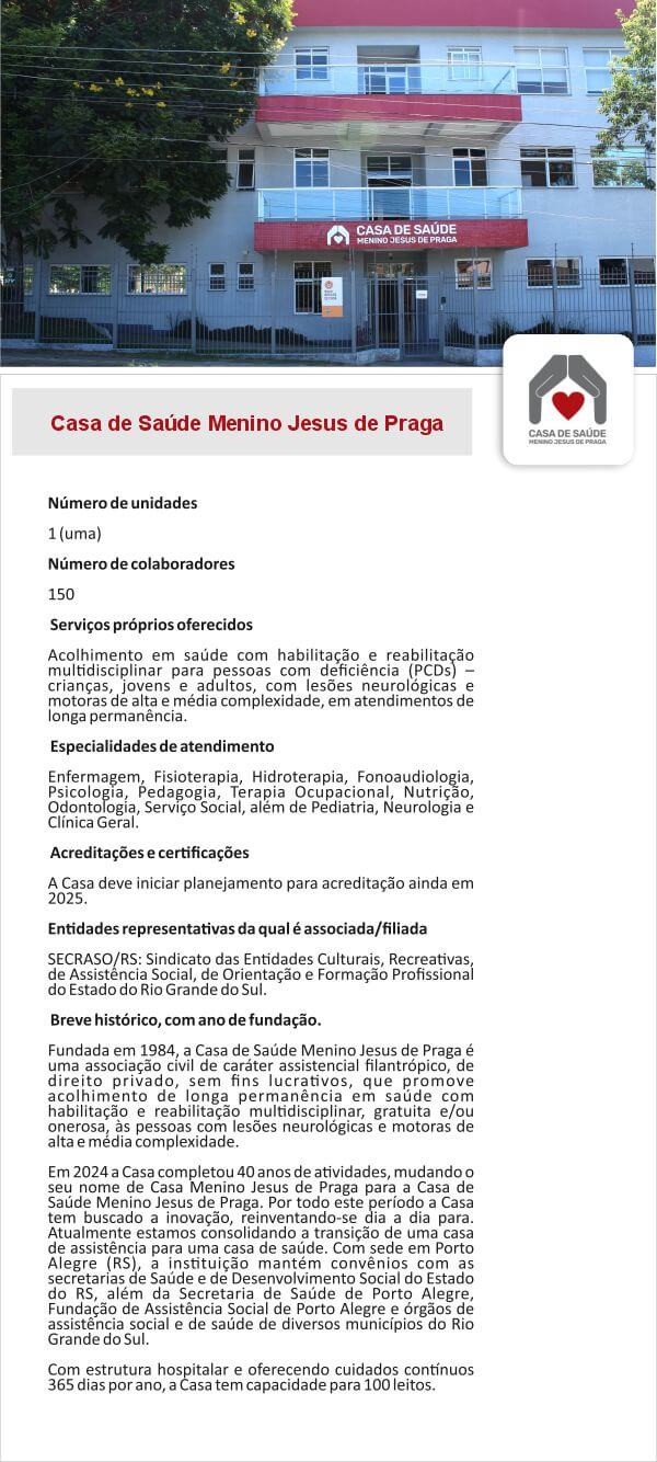 perfil casa de saude menino jesus de praga- -