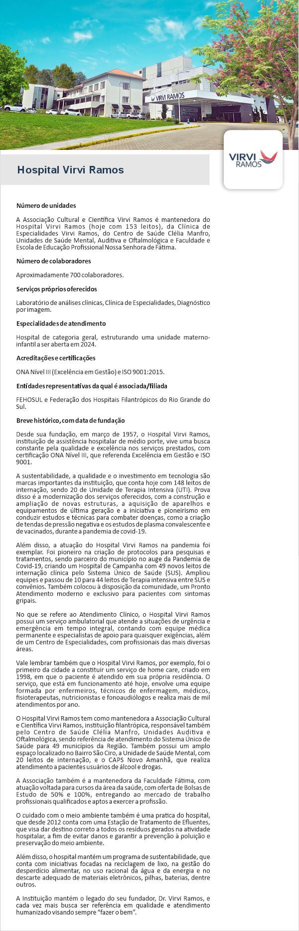 perfil hospital virvi ramos