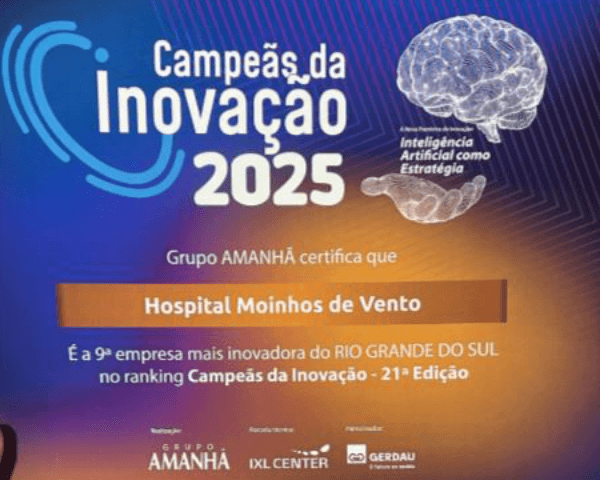 INOVACAO HOSPITAL MOINHOS DE VENTO