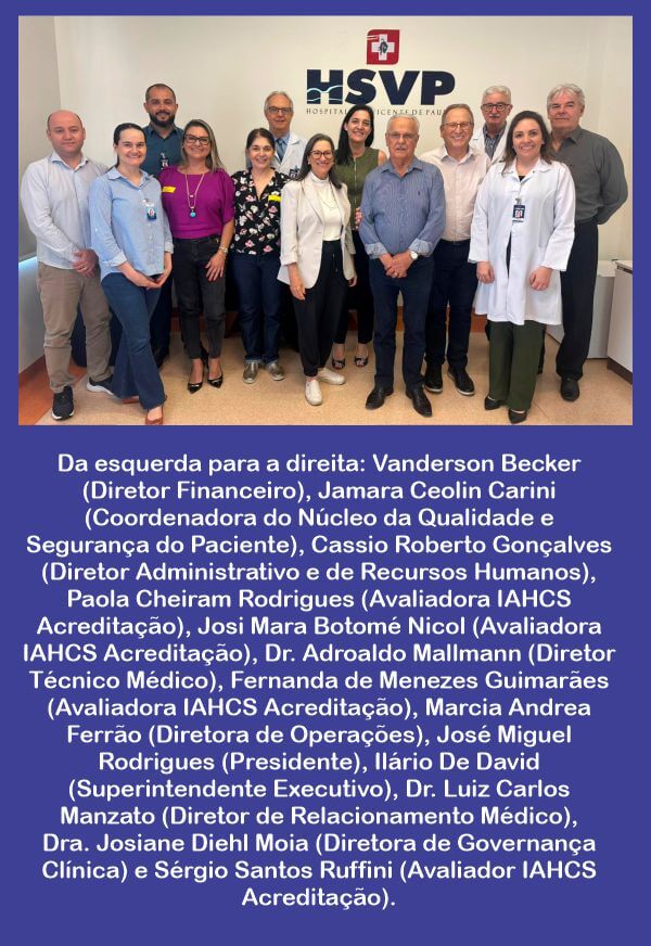 HSVP IAHCS ACREDITACAO