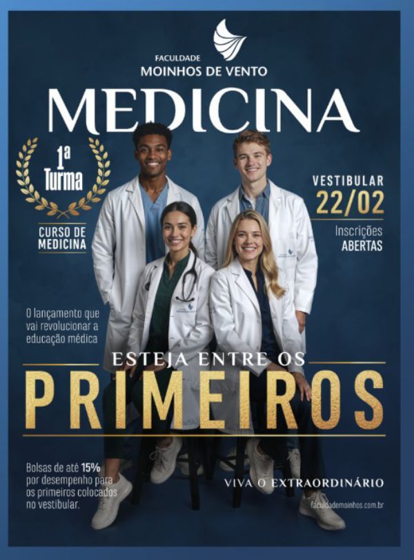 Vestibular Faculdade de Medicina - Hospital Moinhos de Vento 2026