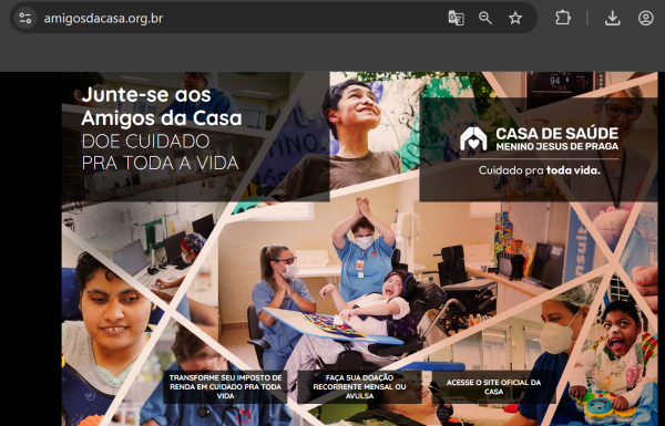 AMIGOS DA CASA MENINO JESUS DE PRAGA