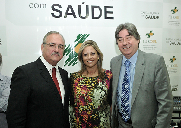 Deputado Pedro Westphalen, Patrícia Cavada e Dr. Cláudio José Allgayer