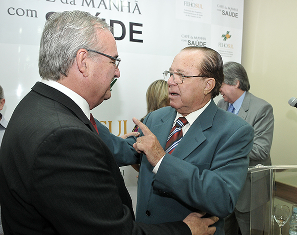 Deputado Pedro Westphalen e Dr Luiz Alberto Tarrago Carvalho