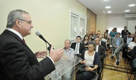Deputado Pedro Westphalen no Café da Manhã com Saúde da FEHOSUL