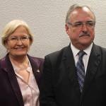 Westphalen e Ana Amélia em evento de discussão da Tabela SUS em 2013