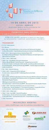 1º Seminário de Tendências e Riscos da Saúde no Brasil