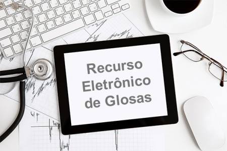 Recuros eletrônico de glosas