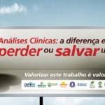 Campanha da Frente de Análises Clínicas ganha as ruas