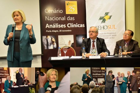 Ana Amélia Lemos diz que saúde brasileira precisa ter “padrão FIFA”