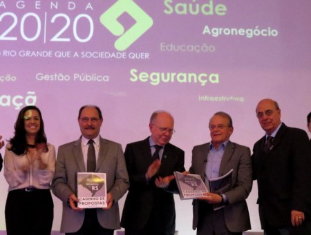 Agenda 2020 apresenta sua visão do Estado aos candidatos Tarso e Sartori