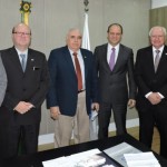 Audiência com ministro da Saúde, Gilberto Barros, em 2016