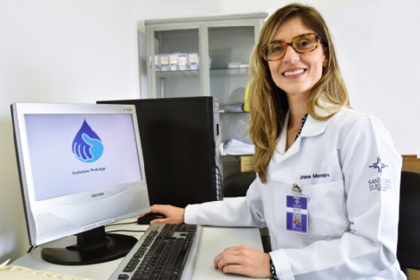 Enfermeira gaúcha cria aplicativo para controle de infecções