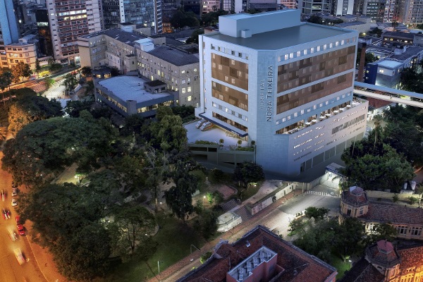Lançamento da Pedra Fundamental do Hospital Nora Teixeira