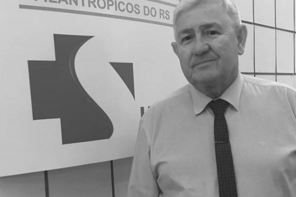 Jairo Tessari, superintendente da Federação das Santas Casas do RS morre aos 68 anos