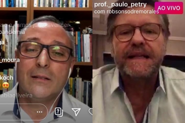 Robson Morales e Paulo Petry debatem o papel da liderança do gestor na crise da Covid-19