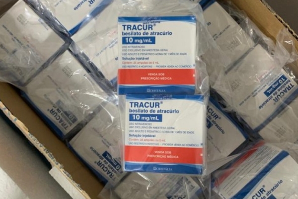 30 hospitais gaúchos recebem nova remessa de medicamentos do “kit intubação”
