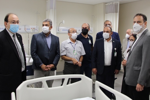 Hospital Conceição inaugura nova enfermaria com 55 leitos destinados a pacientes Covid