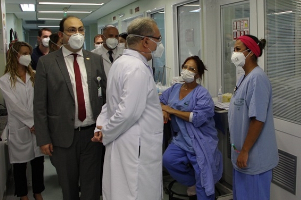 Ministro da Saúde visita hospitais do RS e se reúne com lideranças