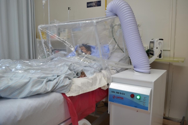 Hospital Virvi Ramos e Uniftec testam nova forma de utilização de ventilação não invasiva