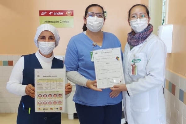 Hospital Criança Conceição atualiza as placas de identificação beira leito das enfermarias