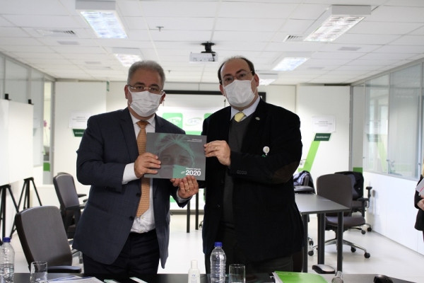 Ministro da Saúde visita o Hospital Conceição em Porto Alegre-