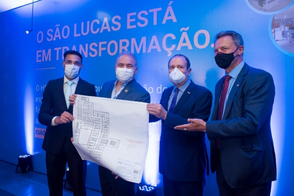 Hospital São Lucas da PUCRS inicia obras de revitalização com investimentos do Ministério da Saúde
