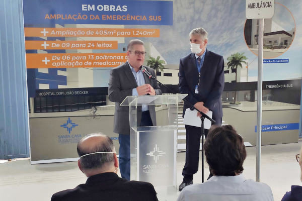Santa Casa inicia obra da nova Emergência SUS no Hospital Dom João Becker