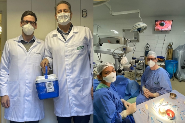 Hospital Conceição realiza primeiro transplante de córnea