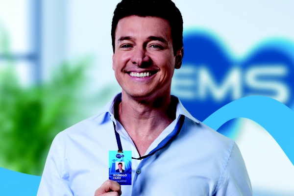 Apresentador Rodrigo Faro é o novo Head de Marketing Institucional da EMS