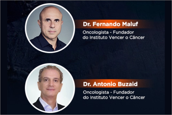 Dr. Fernando Maluf e Dr. Antonio Buzaid discutem novos tratamentos para o Câncer