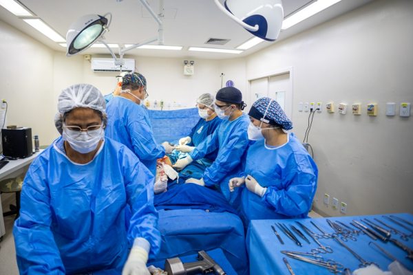 Com terceiro turno, número de cirurgias supera expectativas no Hospital Nossa Senhora das Graças