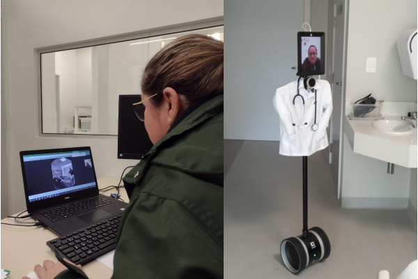 Unimed Vale do Sinos realiza primeira desospitalização via robô de telepresença