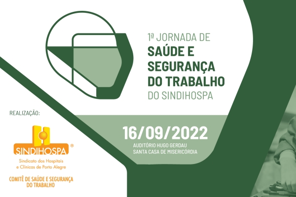Qualidade de vida e segurança dos trabalhadores de saúde será tema de evento em Porto Alegre